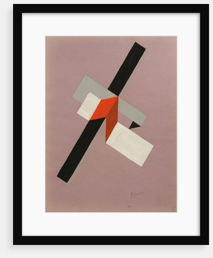Proun, ca 1923 by El Lissitzky
