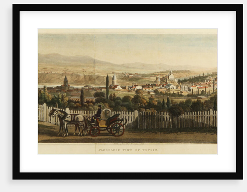 Panoramic View of Tiflis, 1827 by John Heaviside Clark