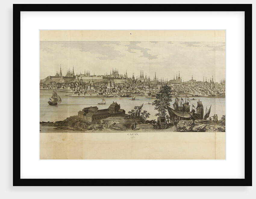 Panoramic View of Kasan, 1767 by Louis-Nicolas de Lespinasse