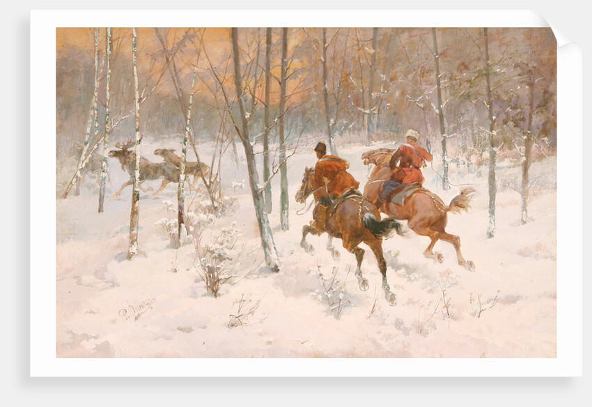 Elk Hunting by Anonymous