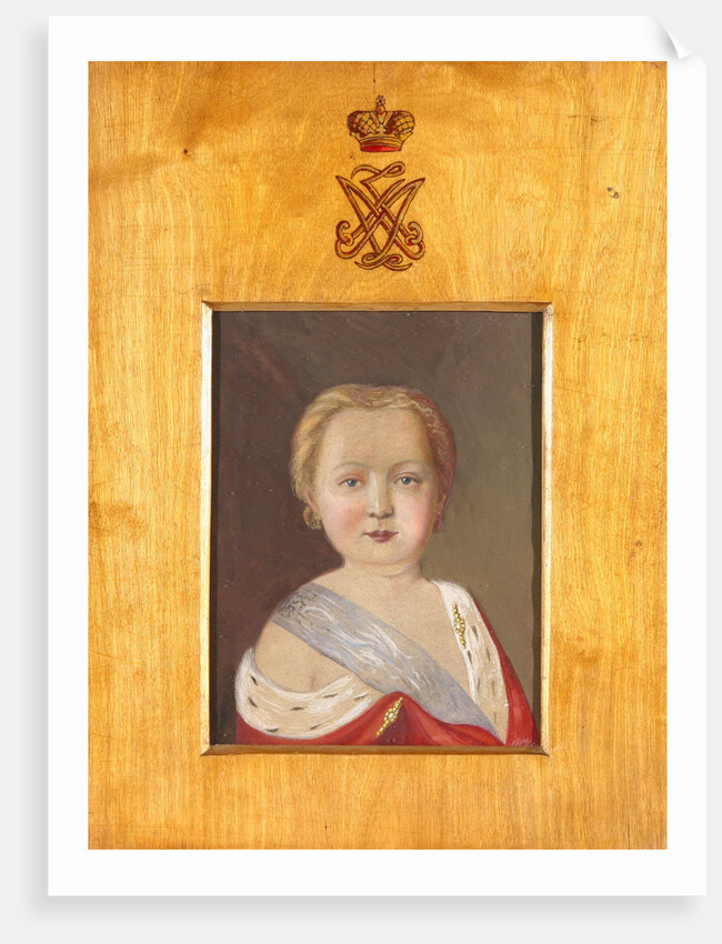 Portrait of Alexander I as a Child by Anonymous