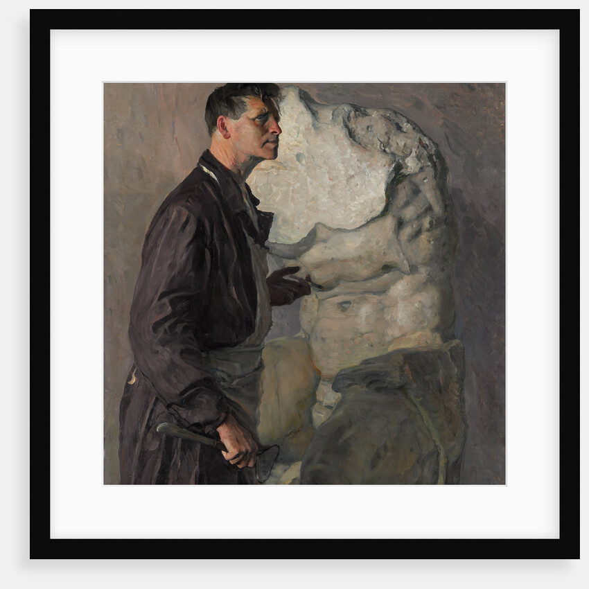 Portrait of the sculptor Ivan Dmitriyevich Shadr, 1934 by Anonymous