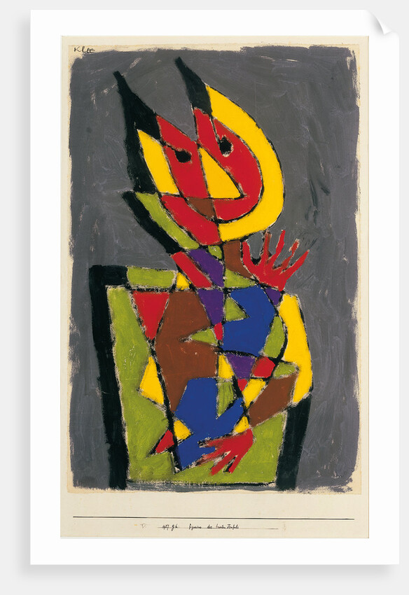 Figurine of the Colourful Devil, 1927 by Anonymous