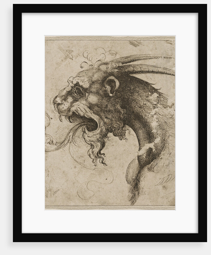 Head of a Chimera by Anonymous