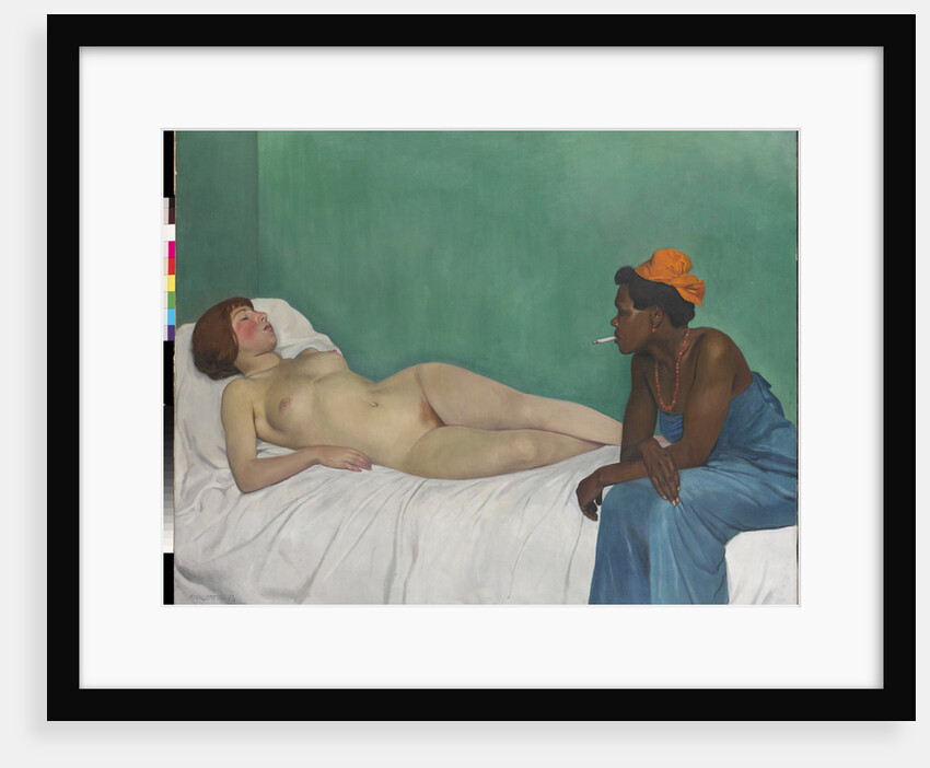 La Blanche et la Noire, 1913 by Anonymous