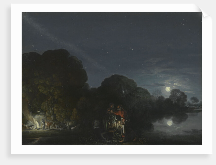 The Flight into Egypt, 1609 by Anonymous