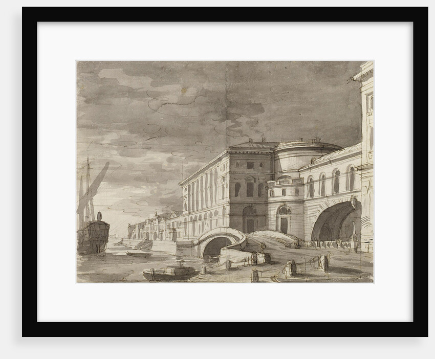 The Hermitage Theatre in Saint Petersburg (Curtain design), after 1802 by Anonymous