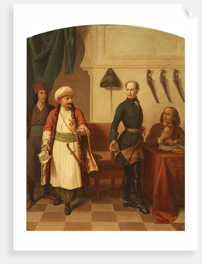 King Charles XII at Bender by Anonymous