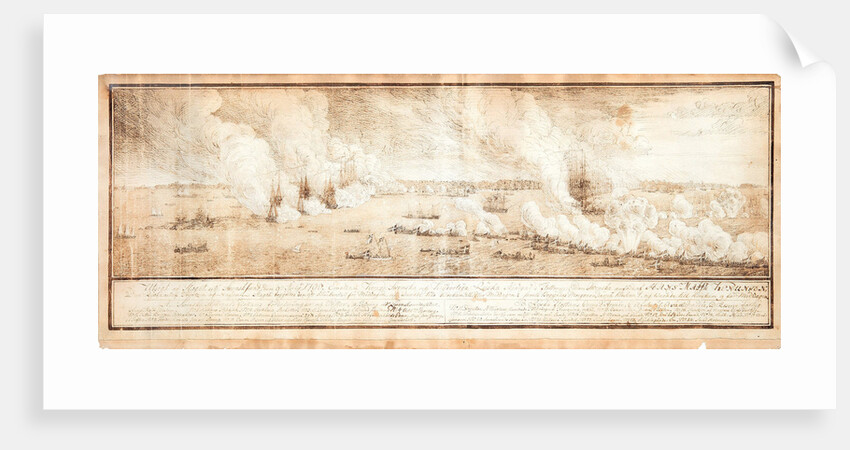 Second Russo-Swedish Battle of Svensksund on 10 July 1790, 1790 by Anonymous