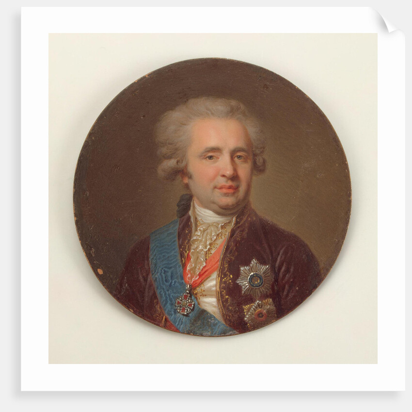 Portrait of Prince Alexander Andreyevich Bezborodko, Mid of 1790s by Anonymous