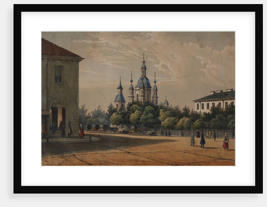 The Saint Andrews Cathedral in Saint Petersburg, c.1833 by Anonymous