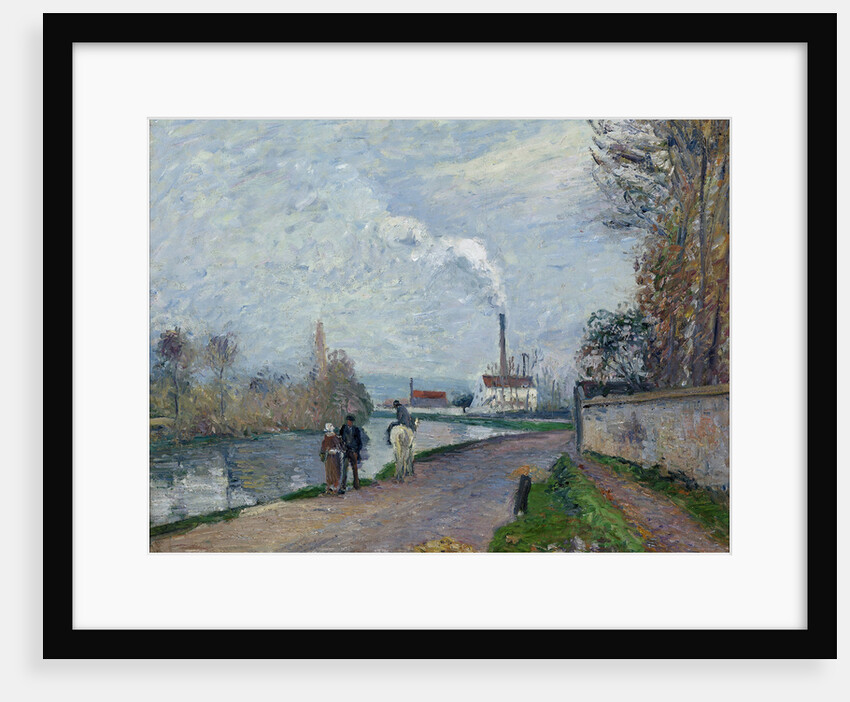 LOise à Pontoise, 1876 by Anonymous