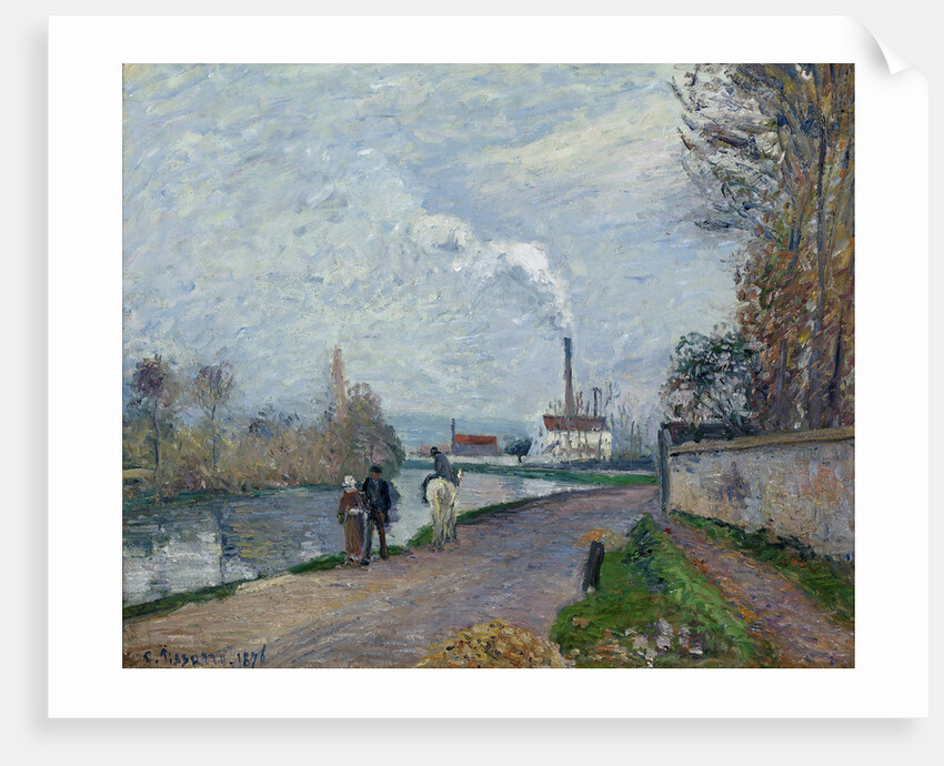 LOise à Pontoise, 1876 by Anonymous