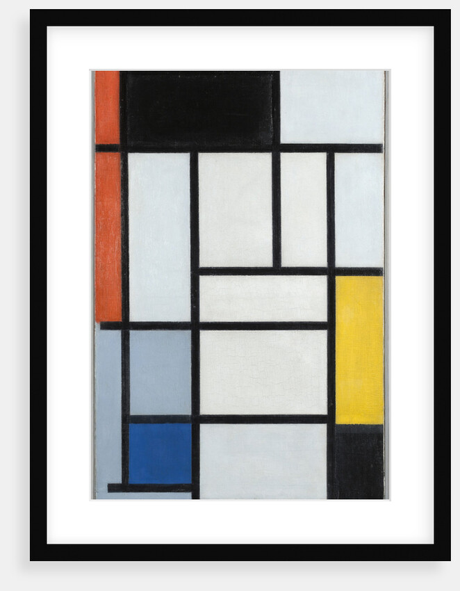 Composition with Red, Black, Yellow and Blue, 1921 by Anonymous