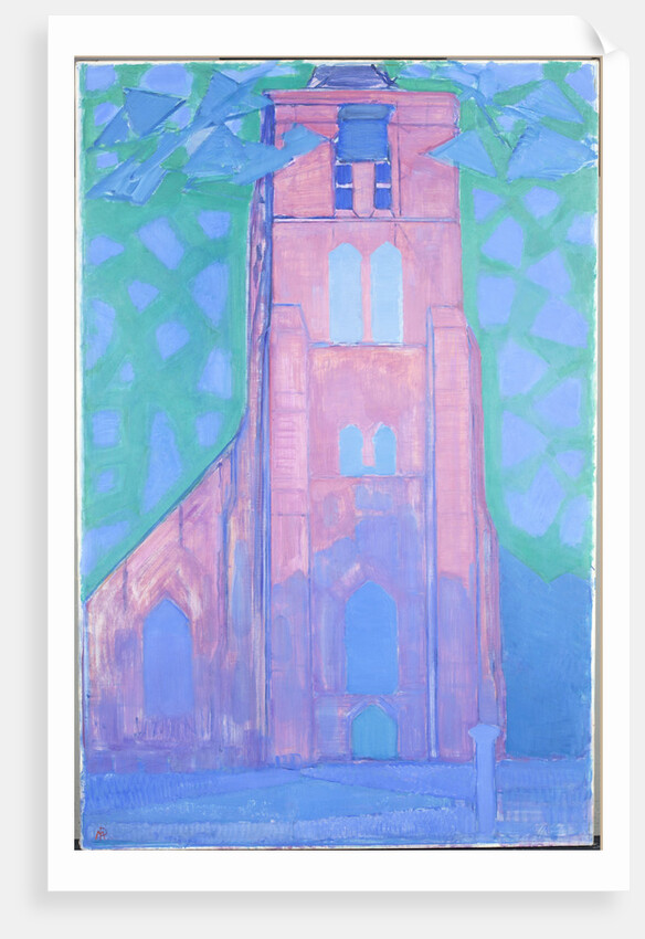 Zeeland Church Tower, 1911 by Anonymous