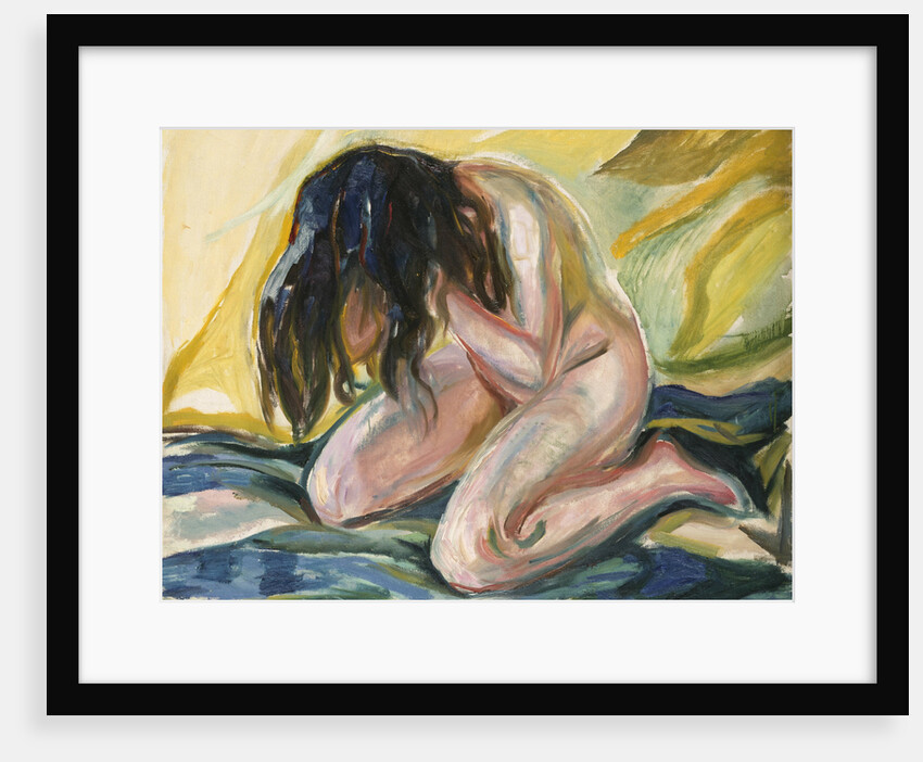 Kneeling Female Nude, 1919 by Anonymous