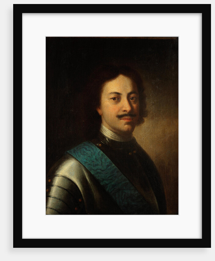 Portrait of Emperor Peter I the Great, First third of 18th cen by Anonymous