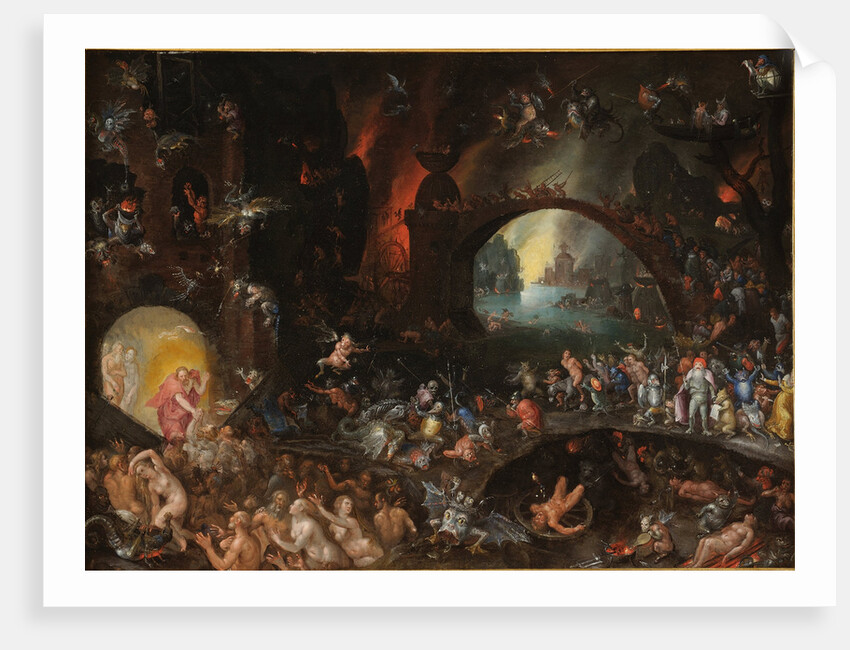 Christ in Limbo, ca 1595 by Anonymous
