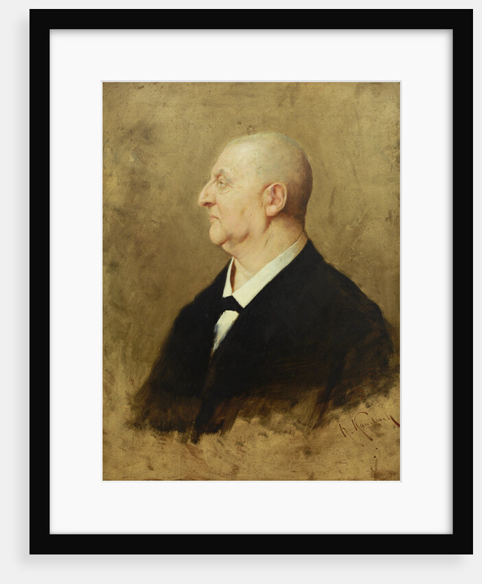 Portrait of Anton Bruckner, 1885 by Anonymous