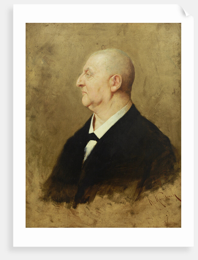 Portrait of Anton Bruckner, 1885 by Anonymous