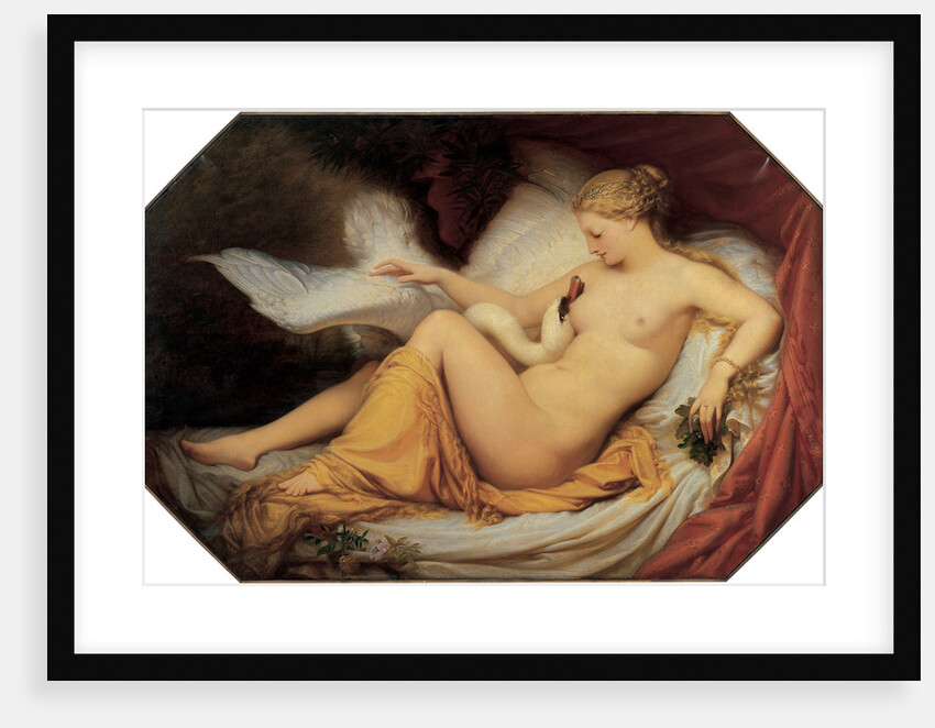 Leda and the Swan, 1855 by Anonymous