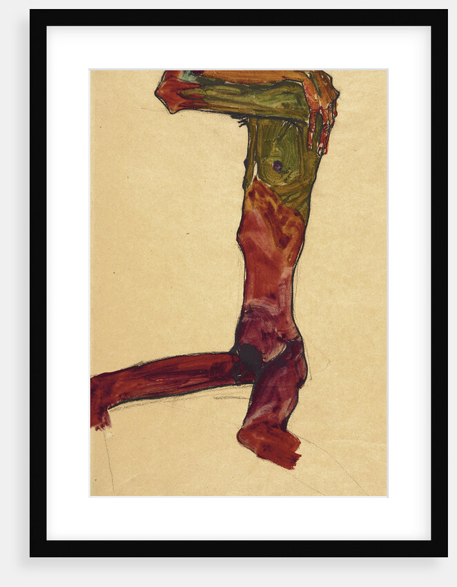 Male Nude, 1910 by Anonymous