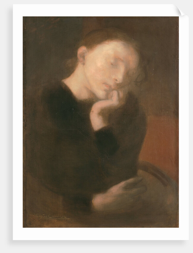 Meditation, ca 1892 by Anonymous