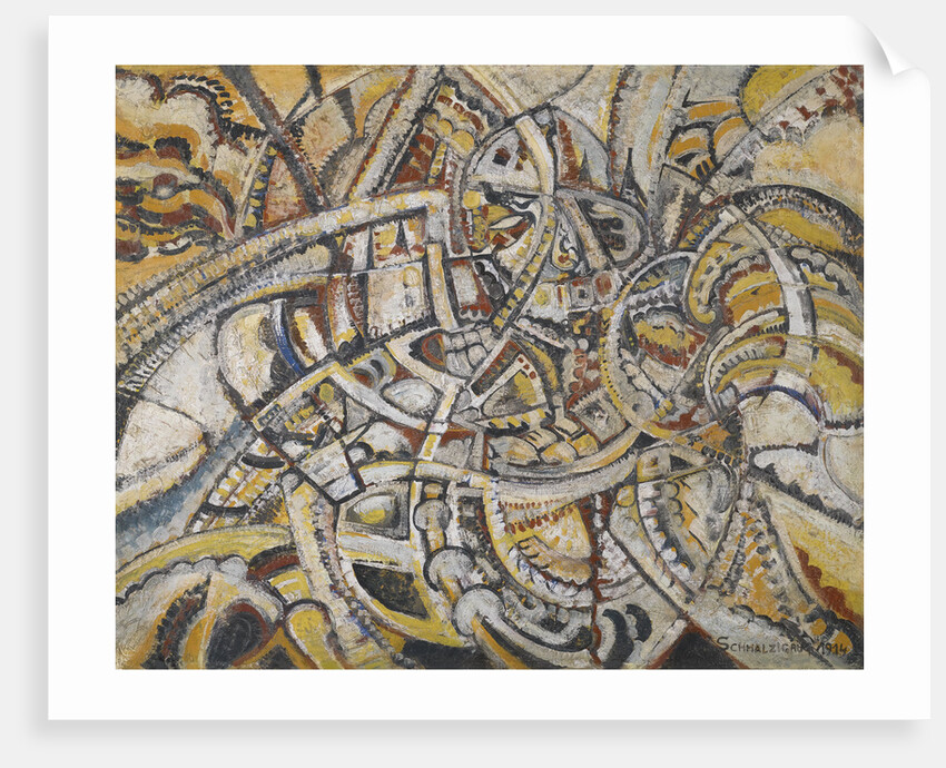 Composition Futuriste, 1914 by Anonymous