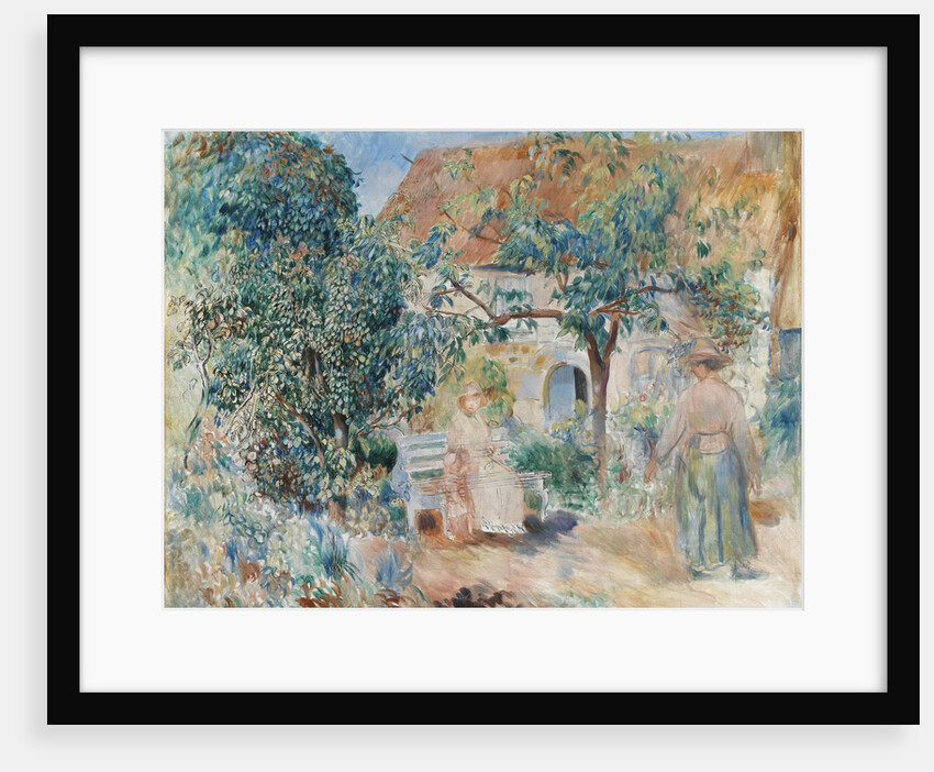Garden in Brittany, 1886 by Anonymous