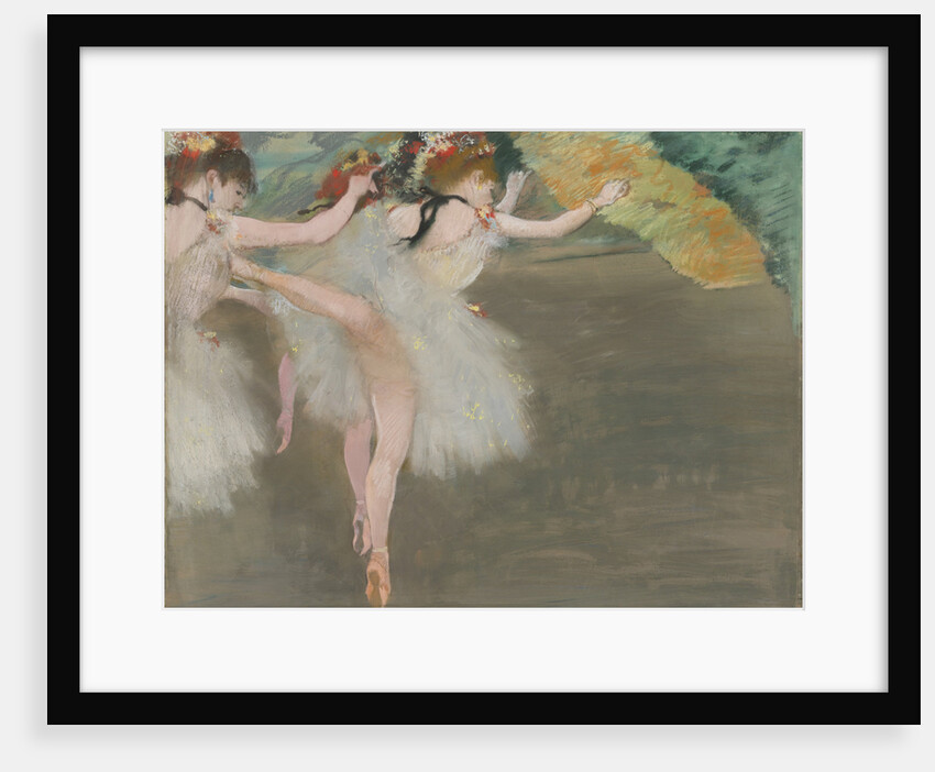 Dancers in White, ca 1878 by Anonymous