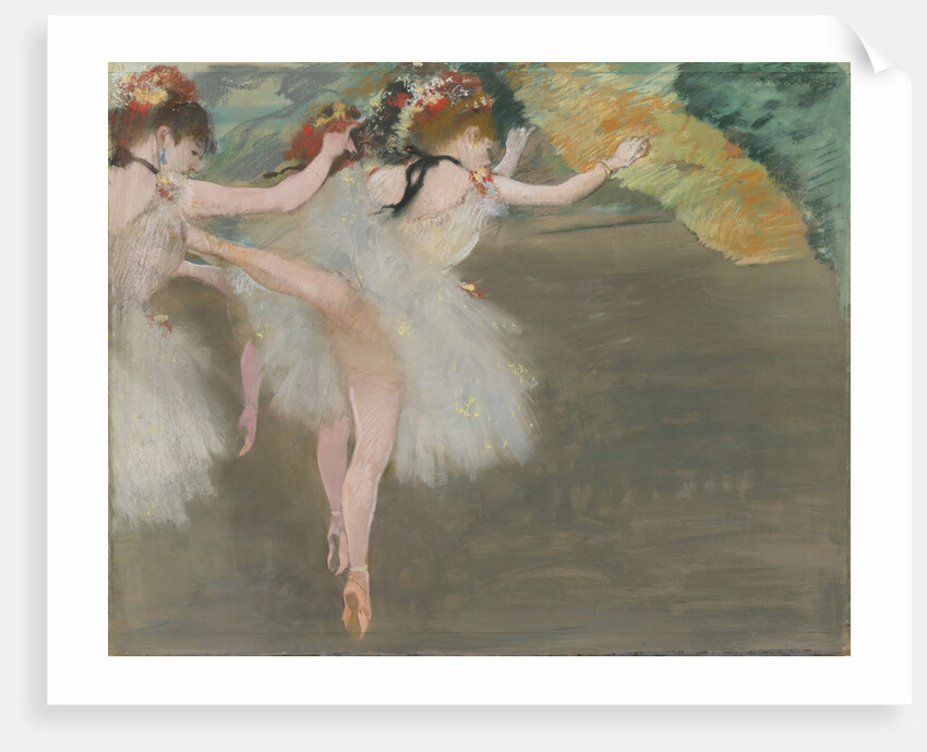 Dancers in White, ca 1878 by Anonymous