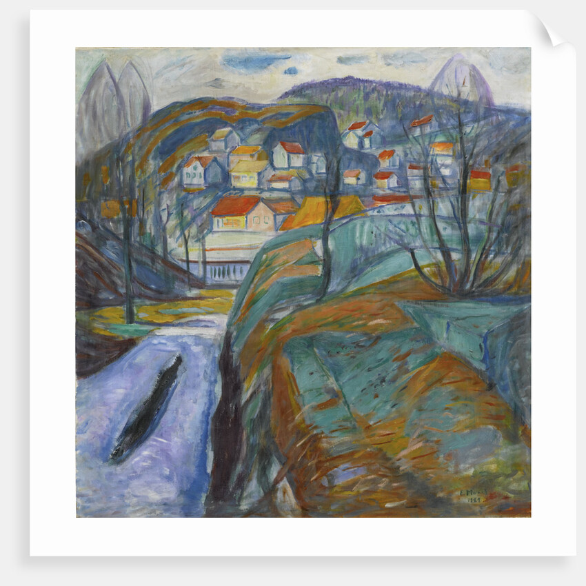 Kragerø in spring, 1929 by Anonymous
