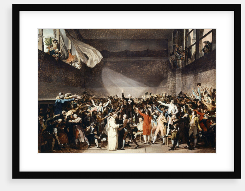 Der Ballhausschwur (Le Serment du Jeu de paume), 1791 by Anonymous
