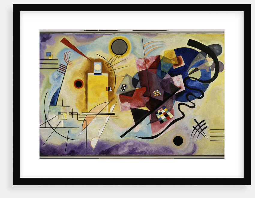 Yellow, Red, Blue, 1925 by Anonymous
