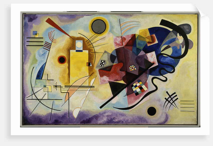 Yellow, Red, Blue, 1925 by Anonymous