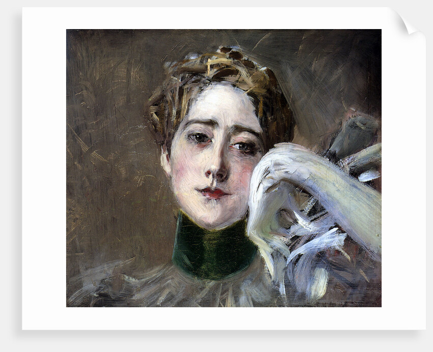 Portrait of Countess of Isenburg-Birstein, 1898 by Anonymous