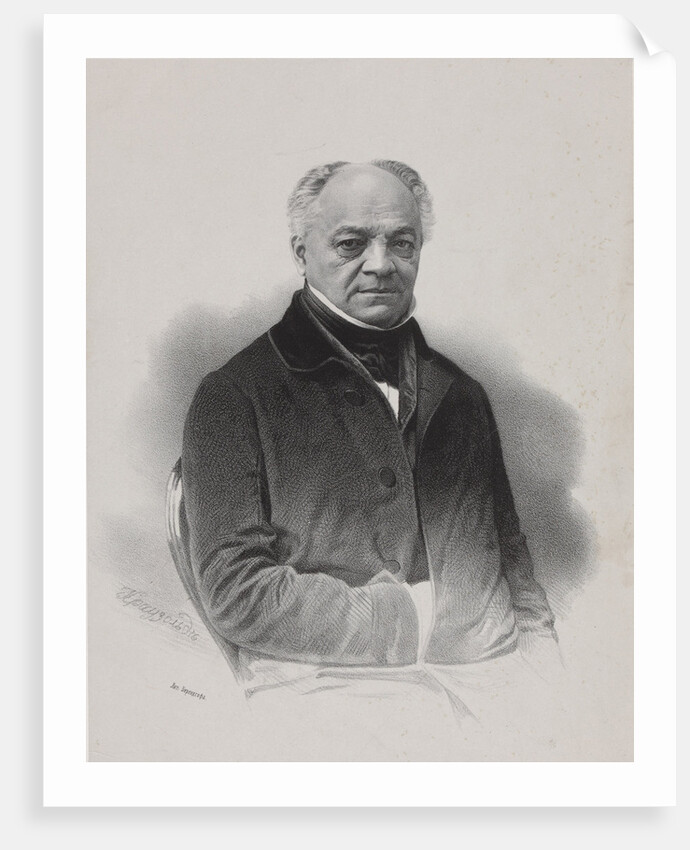 Portrait of the composer Alexey Nikolayevich Verstovsky, 1850s by Anonymous