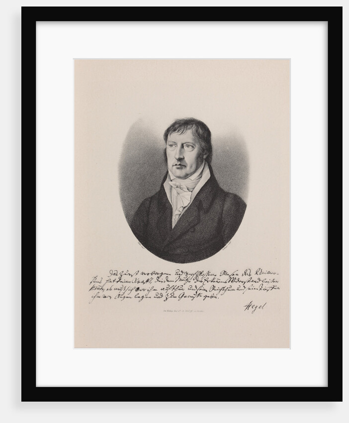 Georg Wilhelm Friedrich Hegel by Anonymous