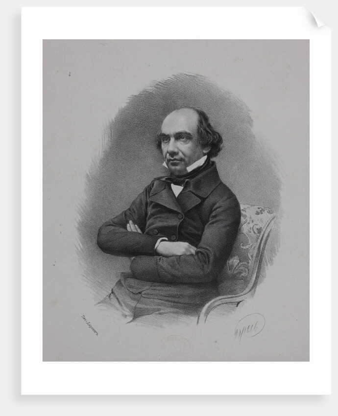 Portrait of the Historian Timofey Nikolayevich Granovsky, 1850s by Anonymous