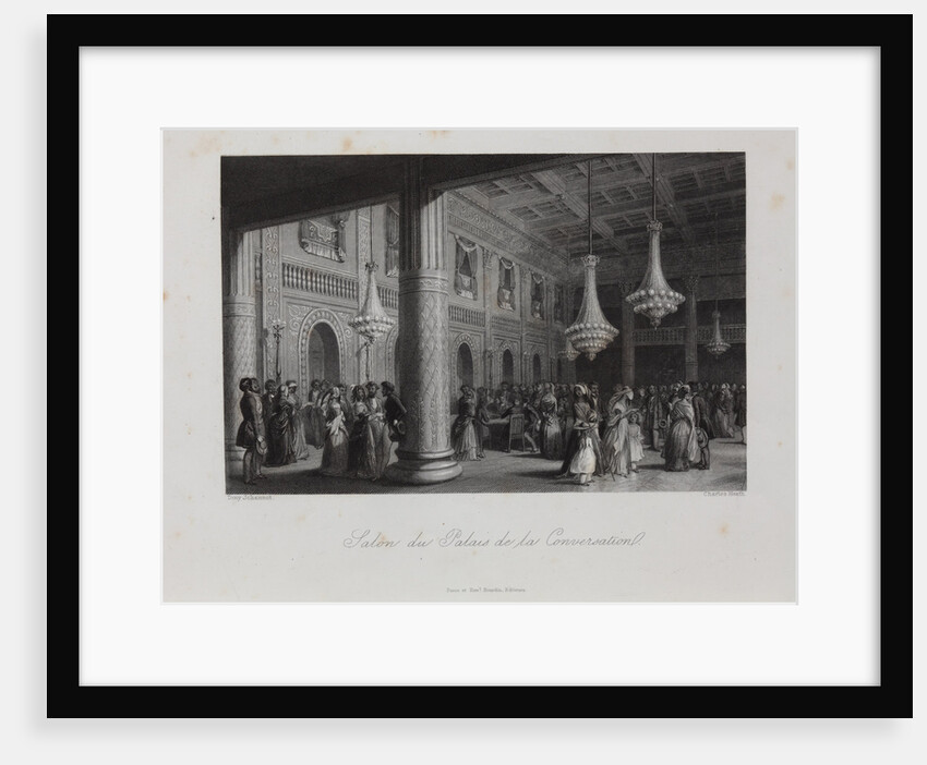 The Casino at the Kurhaus in Baden-Baden, 1840s by Anonymous