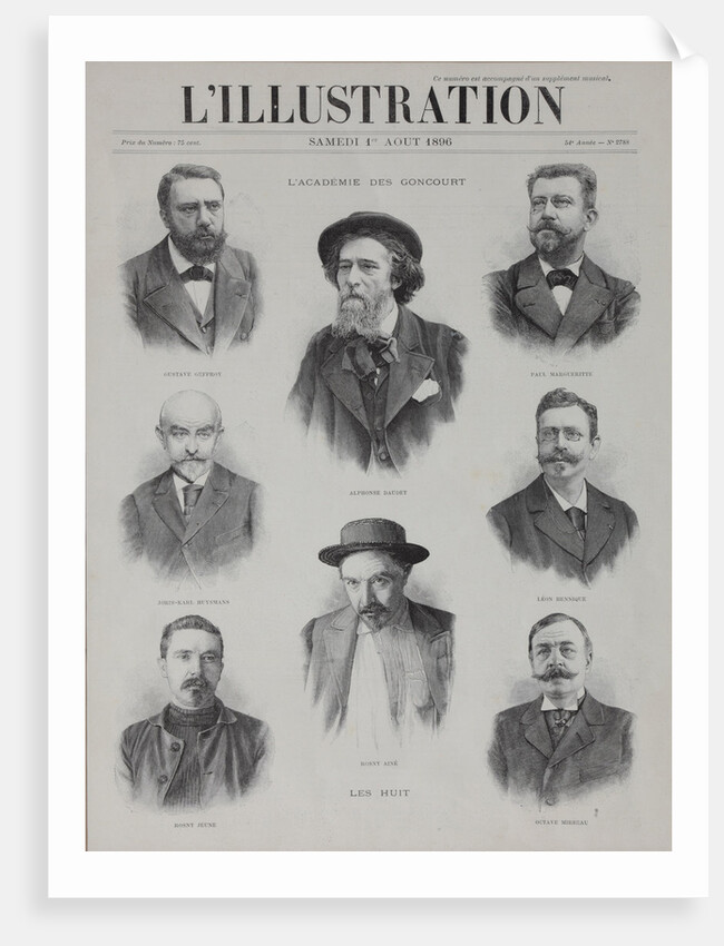 The Goncourt Academy, 1896 by Anonymous