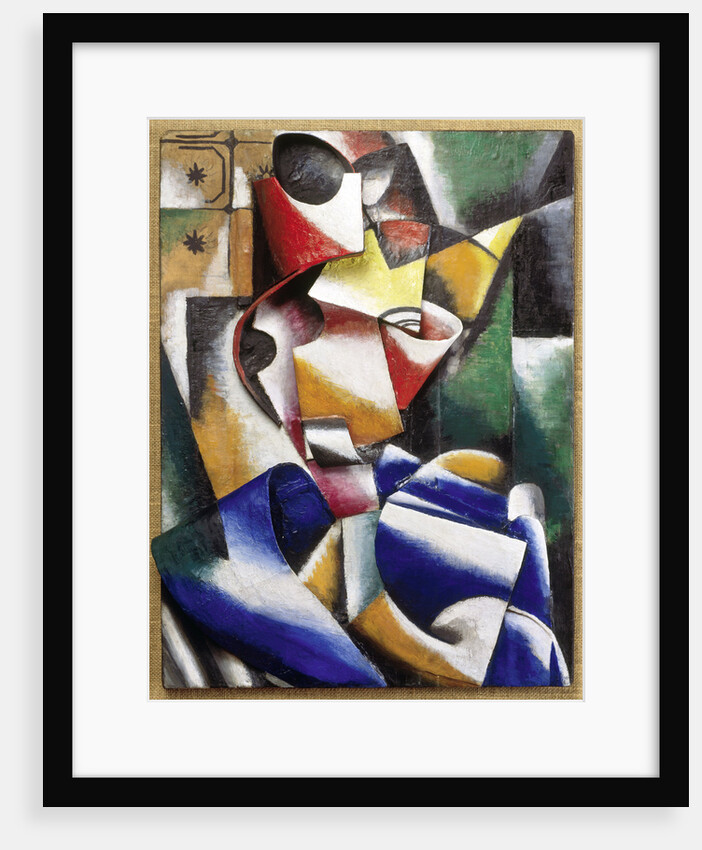 Portrait of a Lady (Plastic Drawing), 1915 by Anonymous