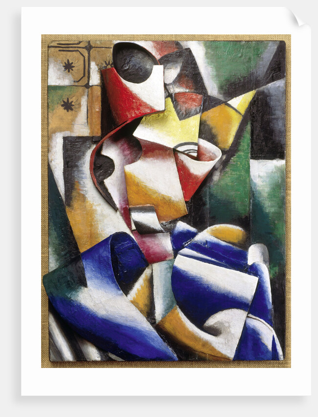 Portrait of a Lady (Plastic Drawing), 1915 by Anonymous