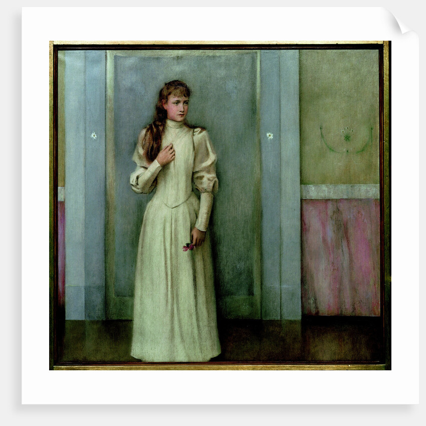 Portrait of Marguerite Landuyt, 1896 by Anonymous