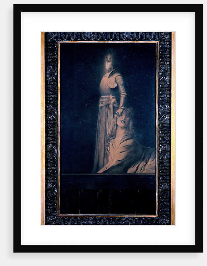 Avec Verhaeren: Un Ange (With Verhaeren: An Angel), 1889 by Anonymous