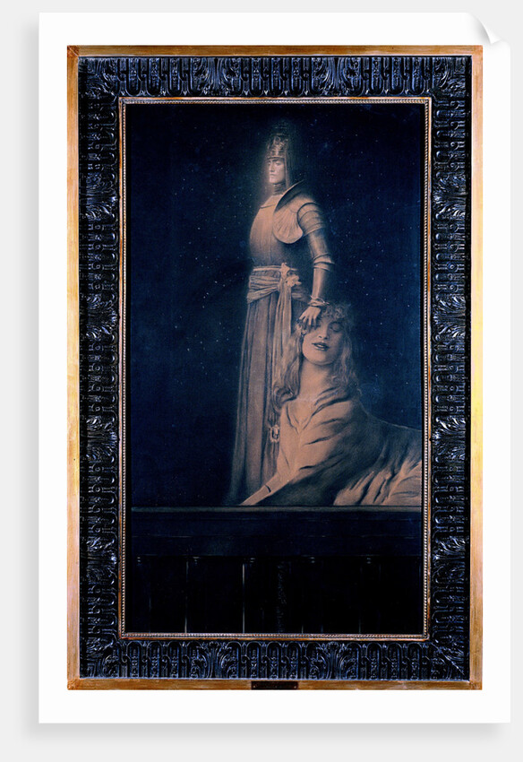 Avec Verhaeren: Un Ange (With Verhaeren: An Angel), 1889 by Anonymous