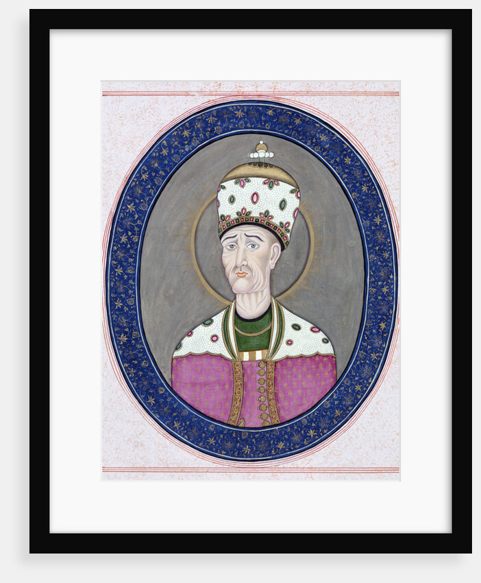 Portrait of Agha Mohammad Khan Qajar, Shah of Persia, c. 1840 by Anonymous