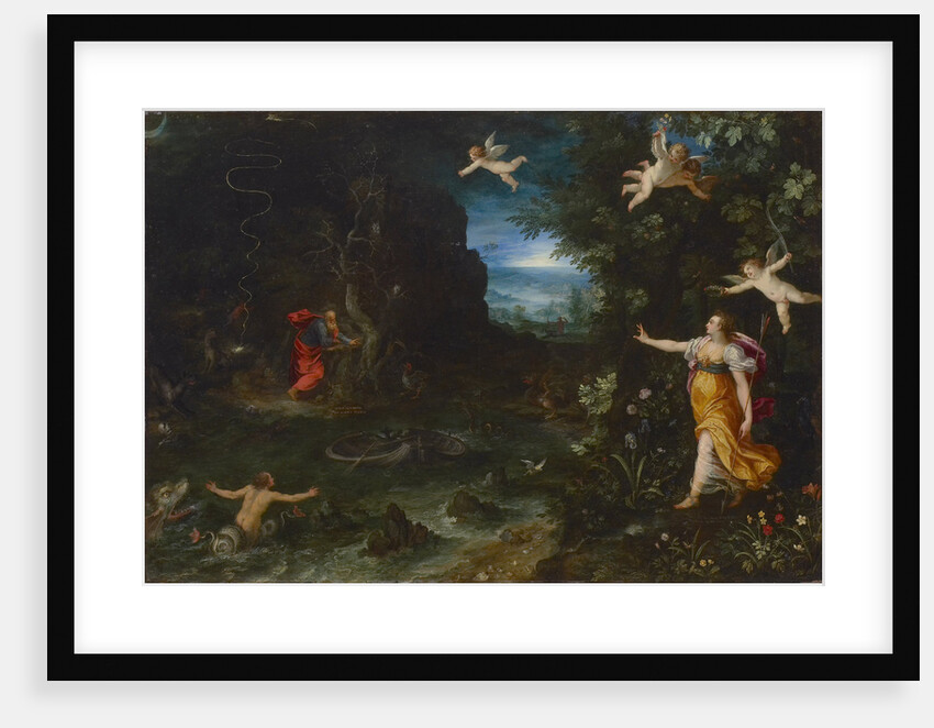 Allegory of Life (The Dream of Raphael), 1595 by Anonymous