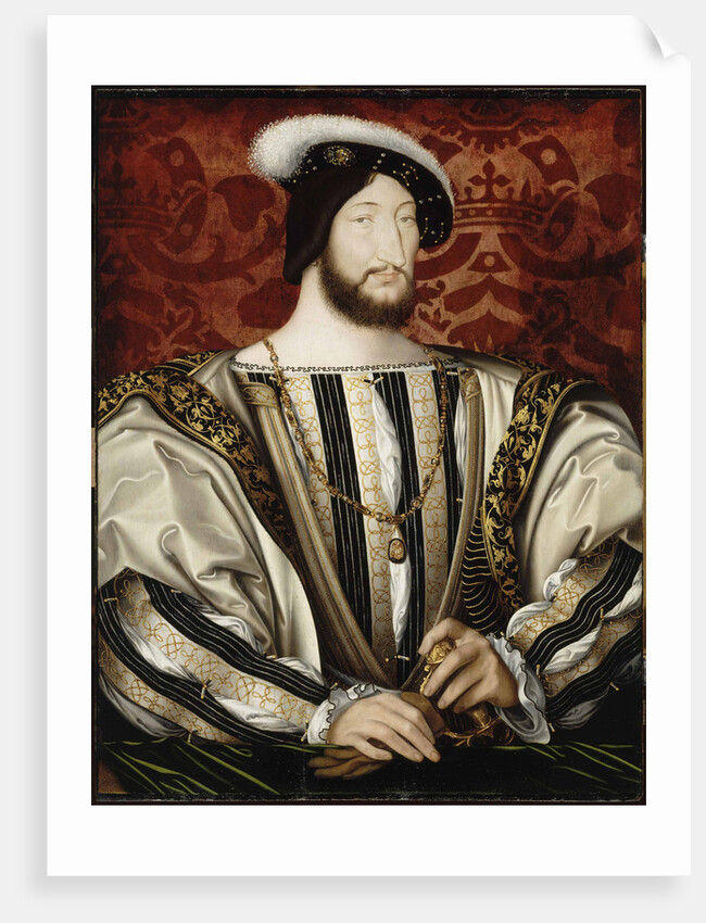 Portrait of Francis I, King of France, Duke of Brittany, Count of Provence, ca 1530 by Anonymous