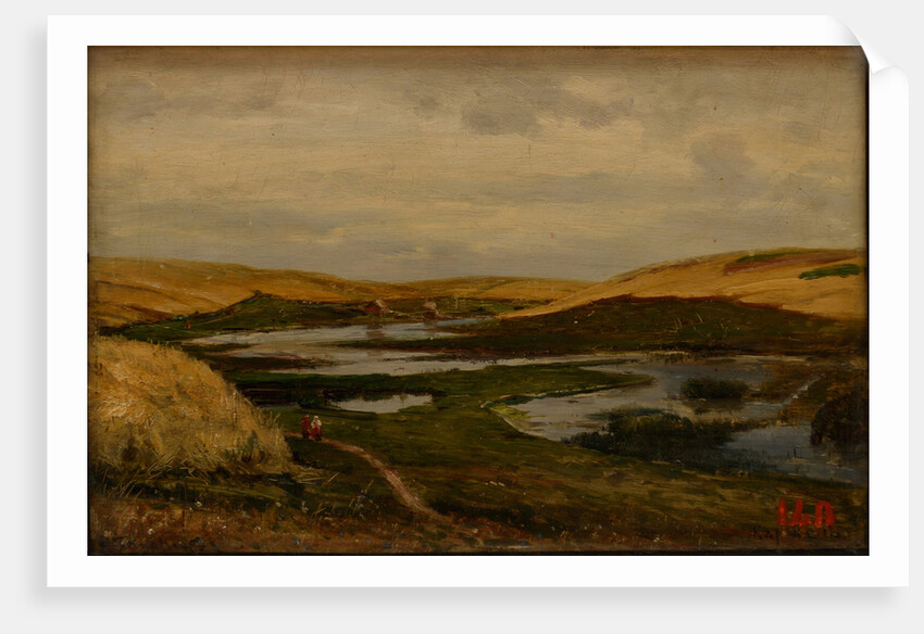 Swamp at the Bogolyubovs Estate, 1877 by Anonymous